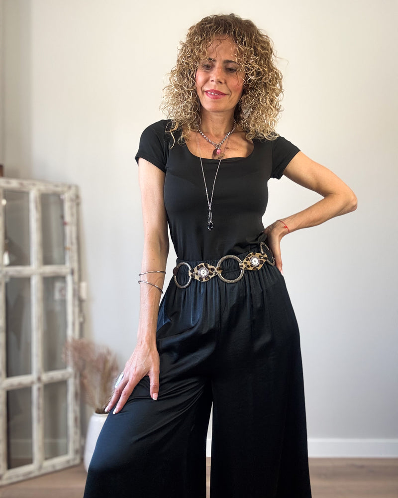 Pantalón dark fluído