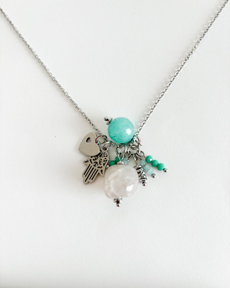 COLLAR PIEDRA TURQUESA