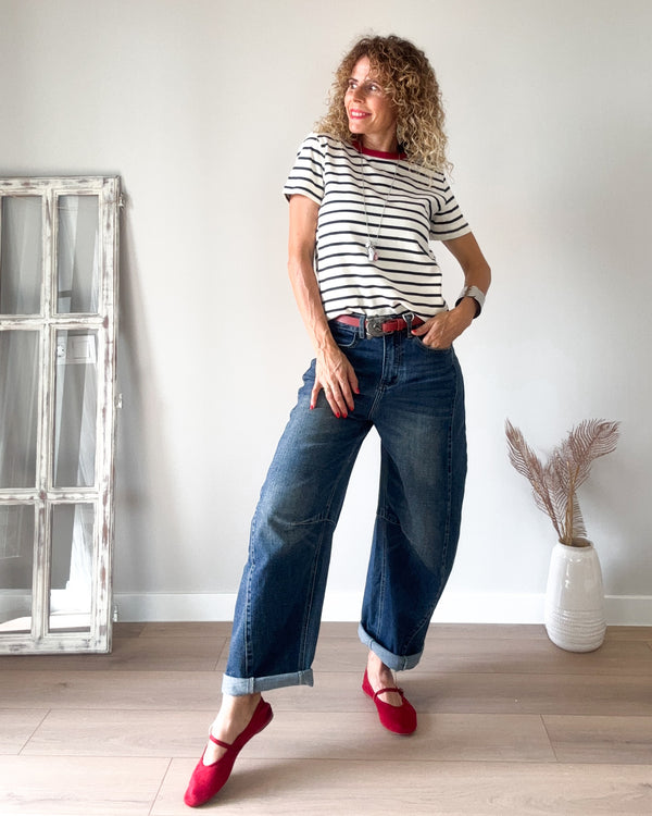 Jeans balloon azul
