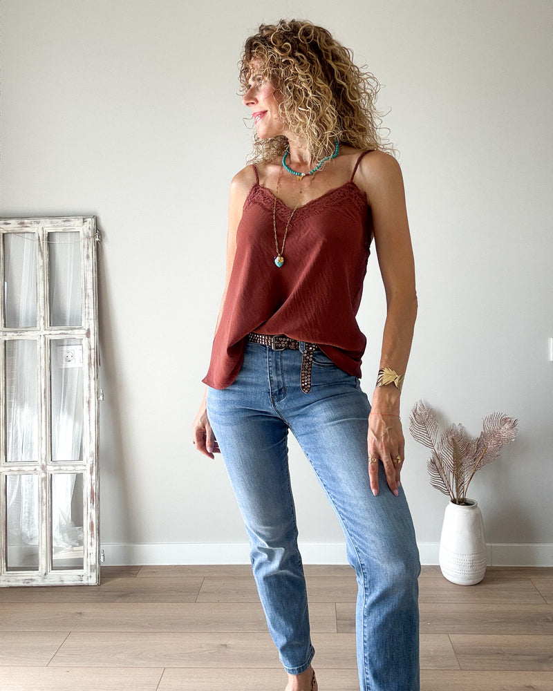 Jeans recto Push UP