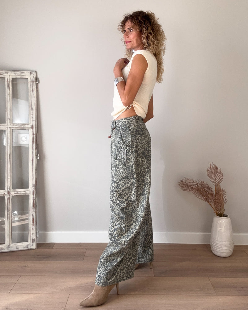 Jeans print balloon