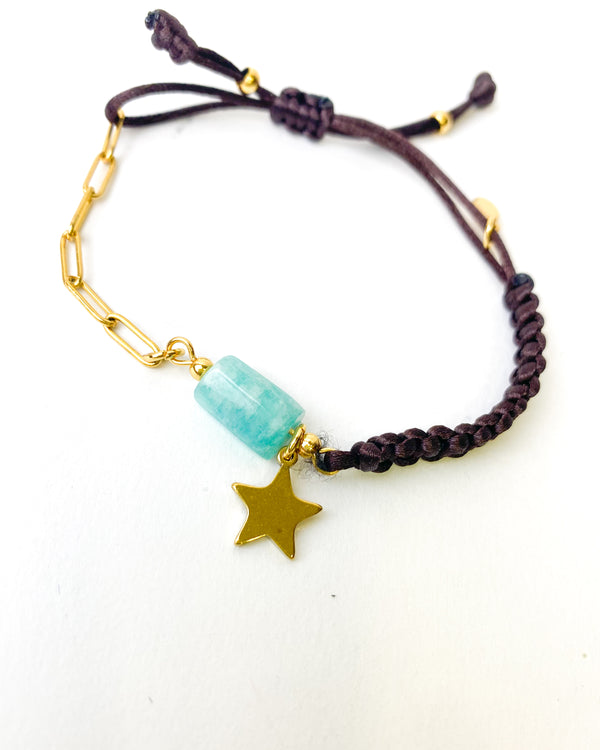 PULSERA PIEDRA AGUA