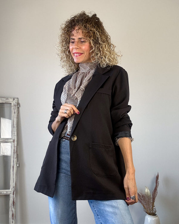 Blazer chocolate oversize