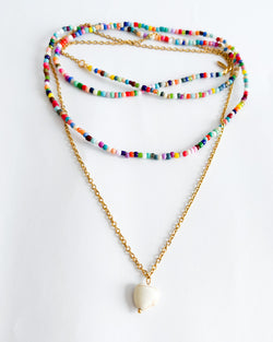COLLAR COLOR CORAZÓN