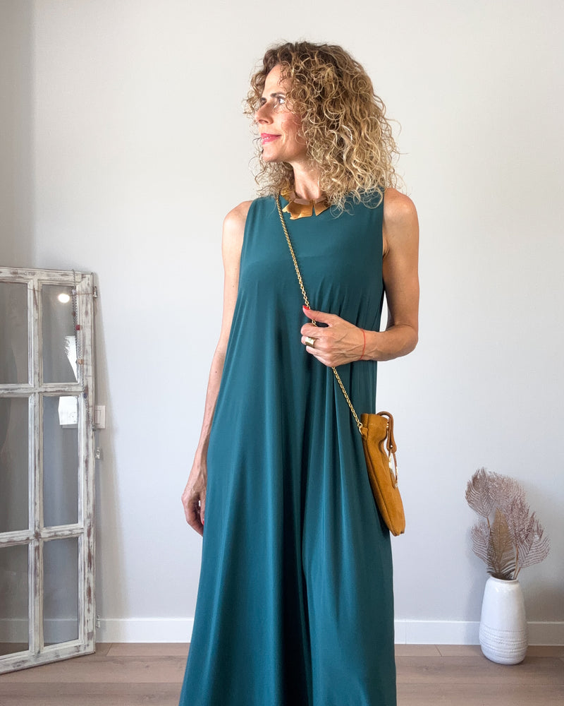 Vestido verdemare iris