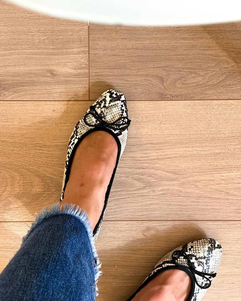 Zapato manoletina print