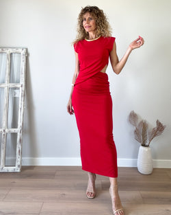 Vestido pasión drapeado