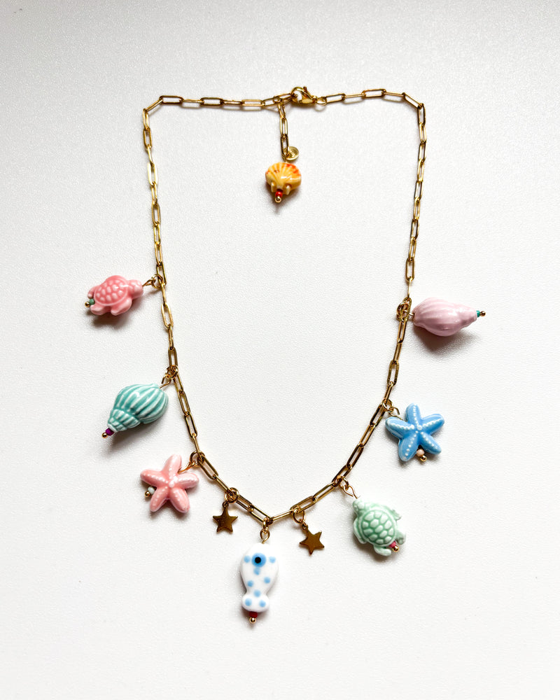 COLLAR CARACOLAS COLOR