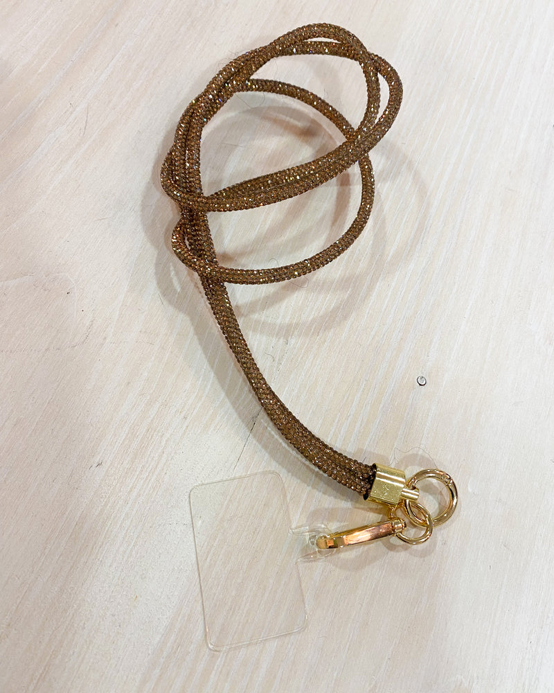 Cordón móvil bronce