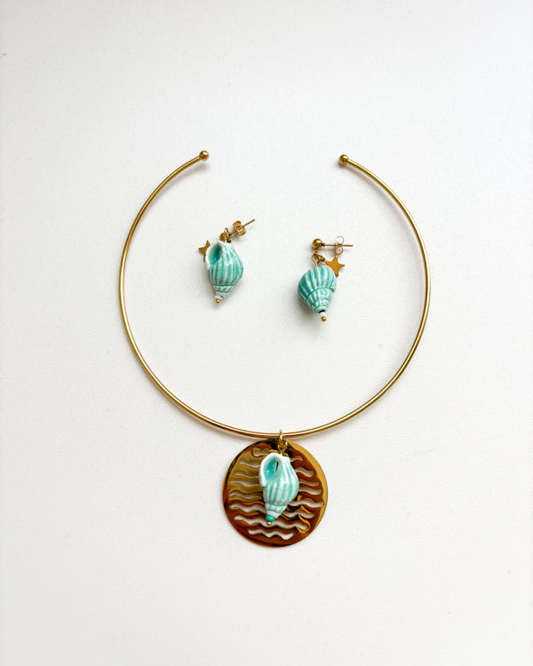 CHOCKER CARACOLA AGUA
