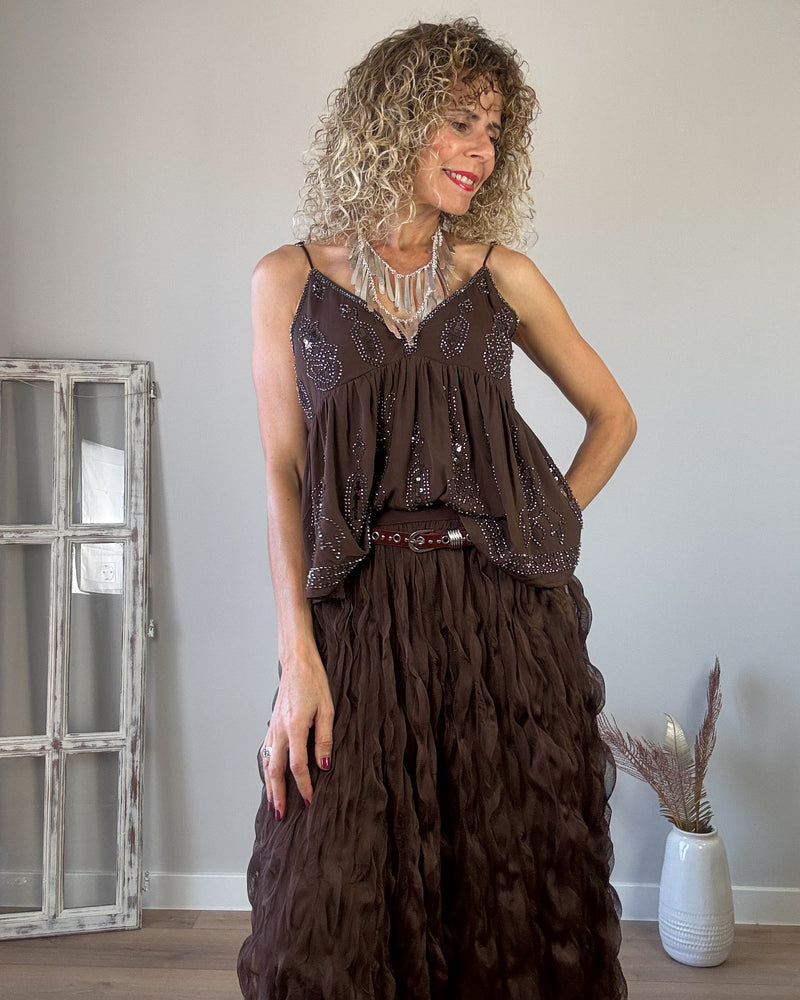 Lencero lentejuela choco