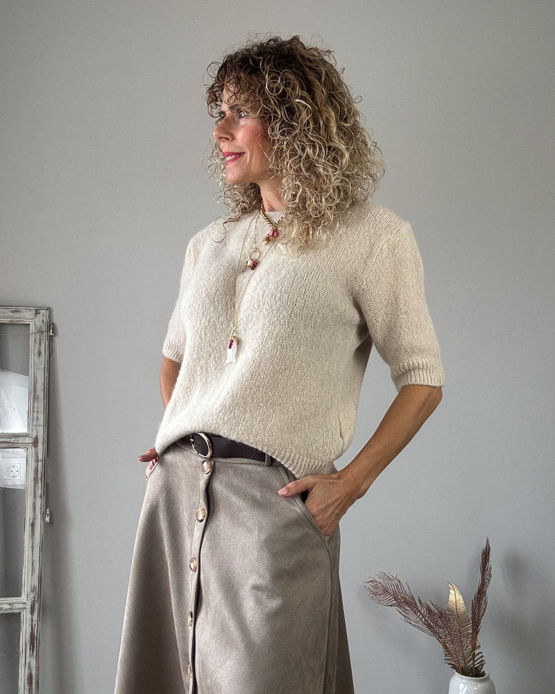 Falda antelina topo