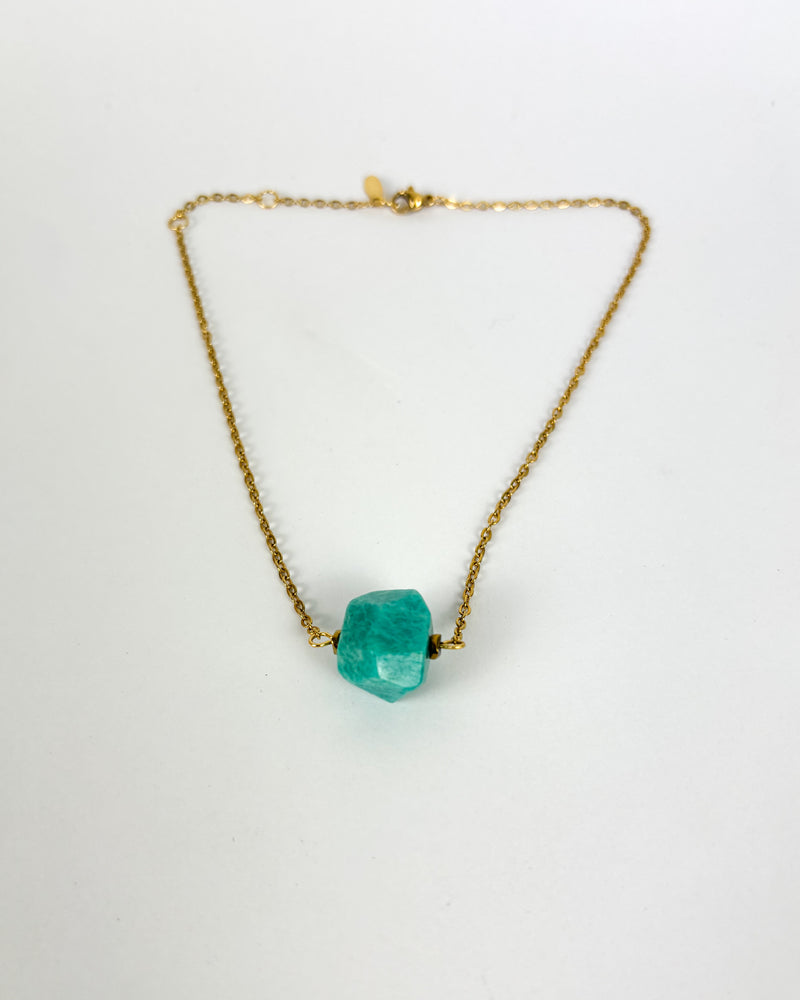 COLLAR UNIQUE TURQUESA