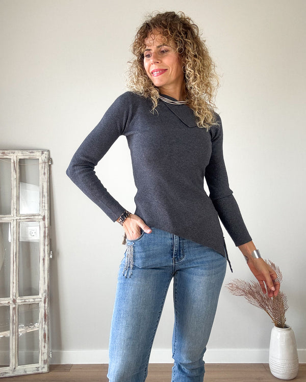 Jersey gris pico