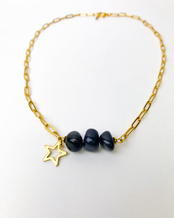 COLLAR TRIPLE BLACK
