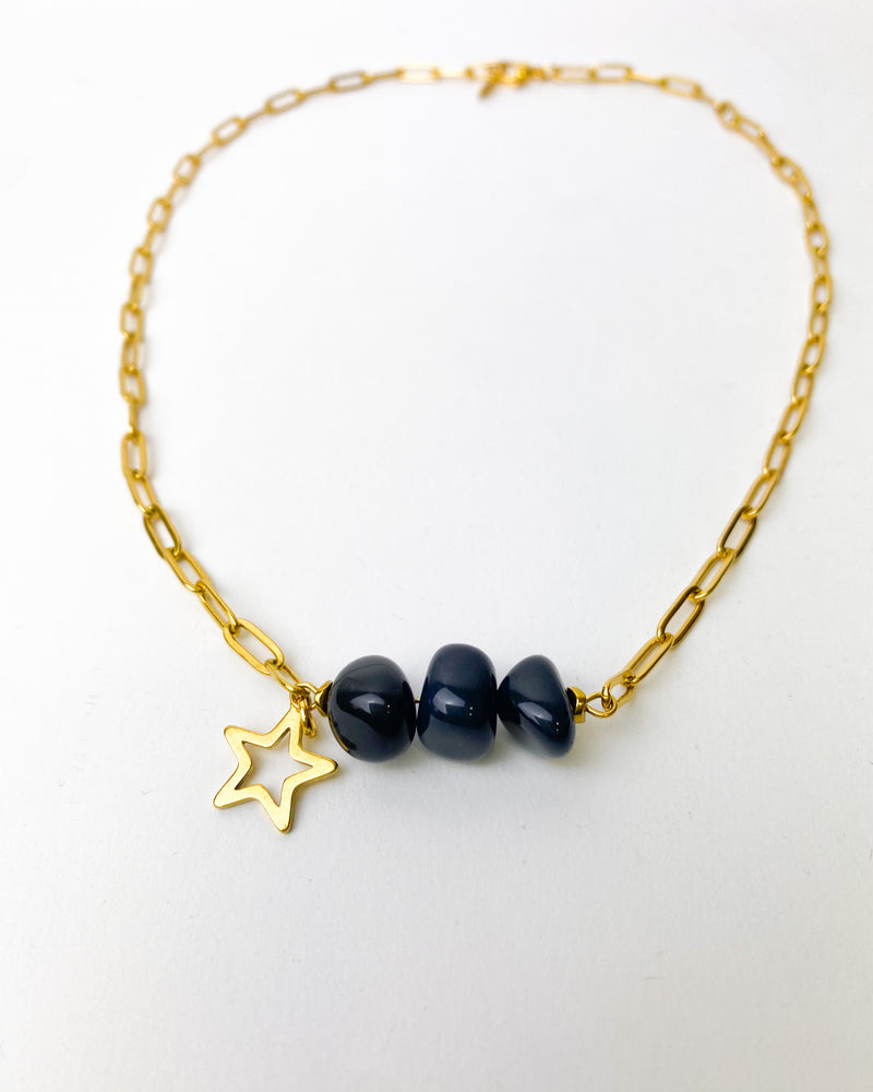 COLLAR TRIPLE BLACK