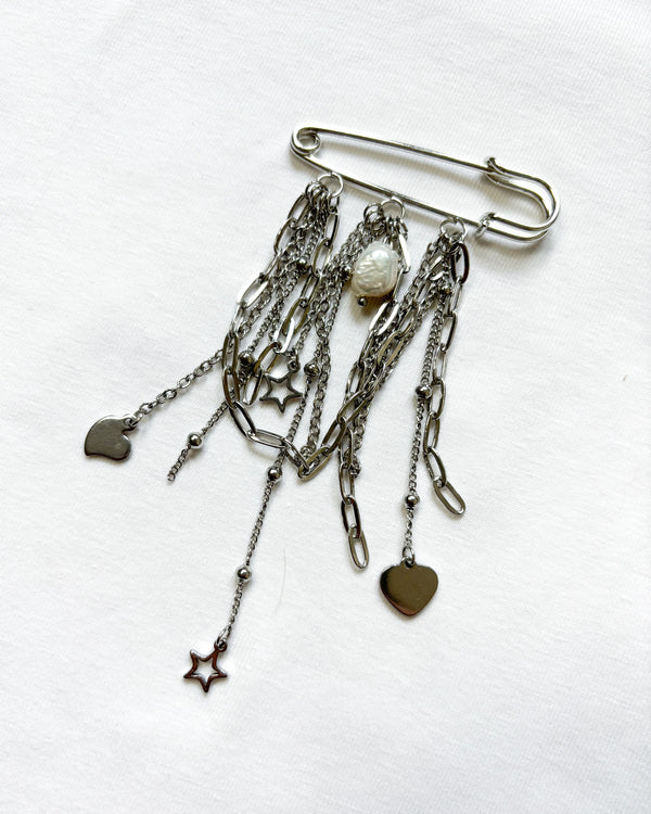 Broche cadenas estrella
