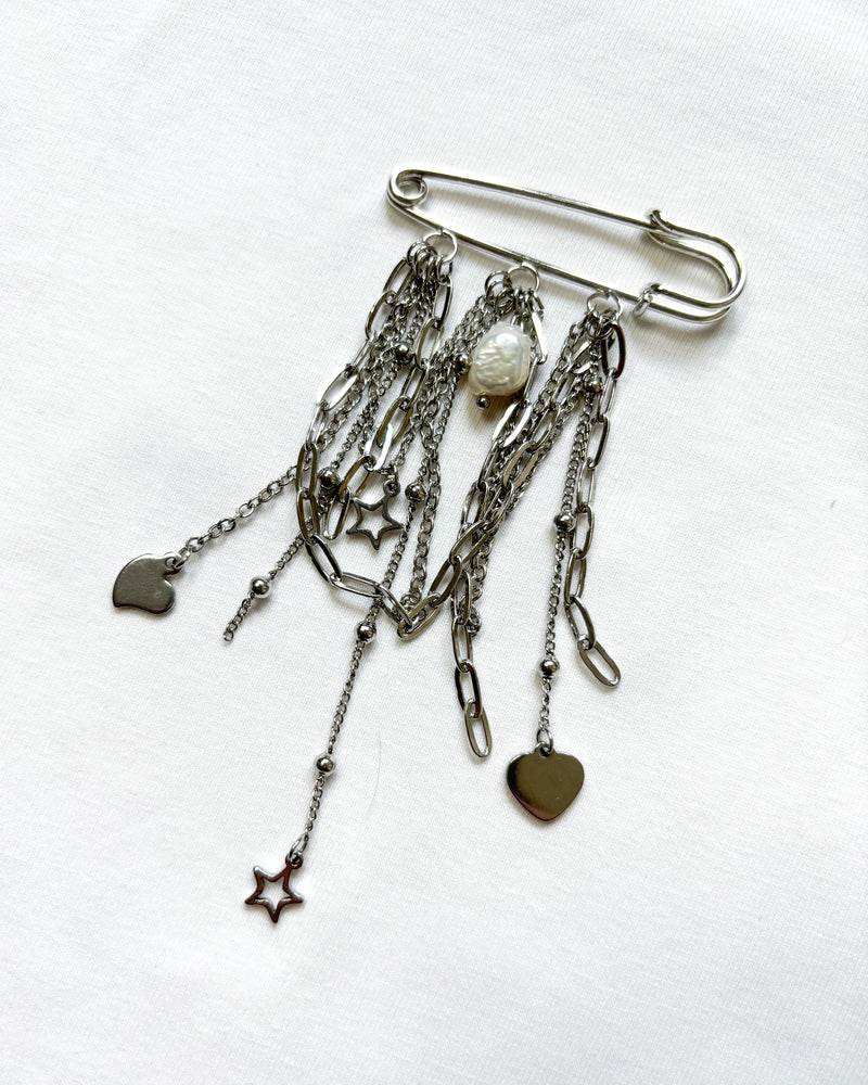 Broche cadenas estrella