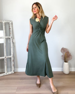 Vestido sweet caqui