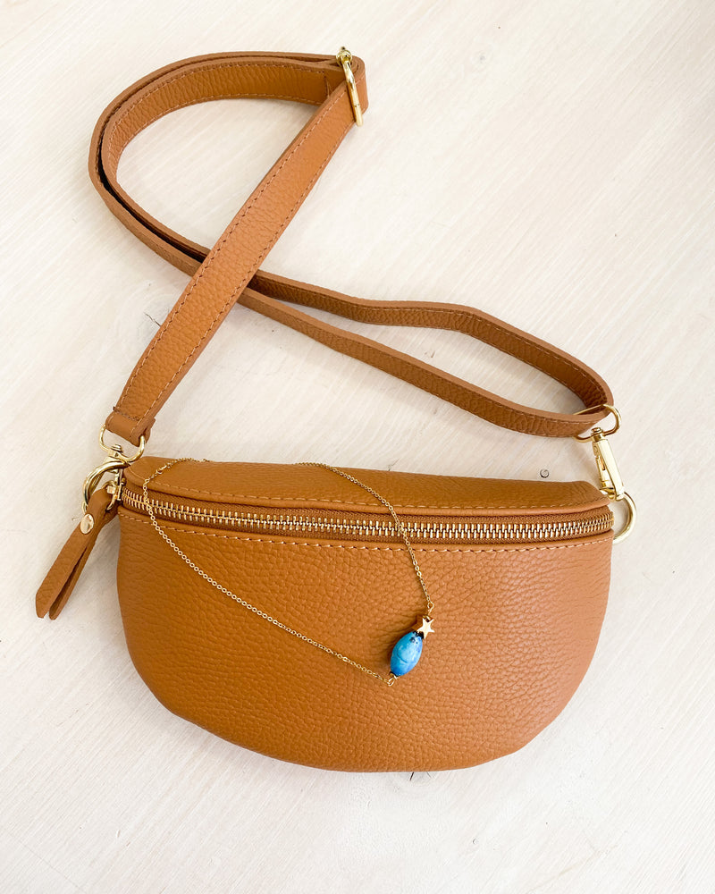 Riñonera camel mini