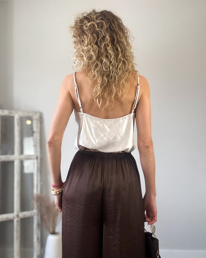 Lencero beige encaje