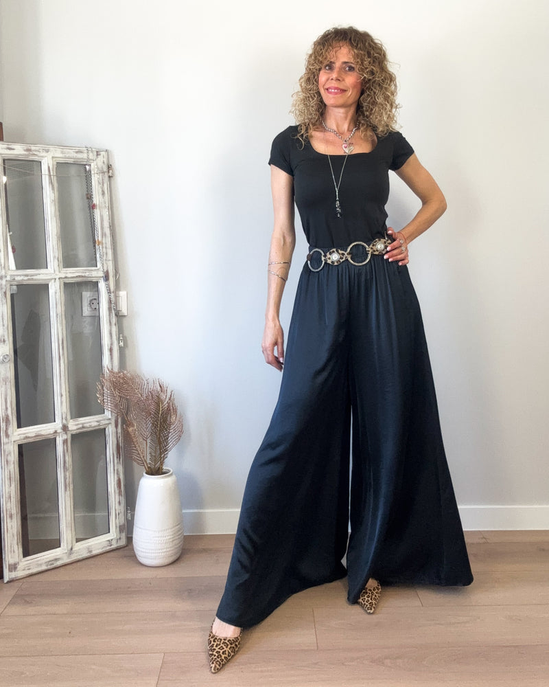 Pantalón dark fluído