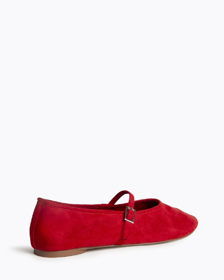 Zapato mercedita roja