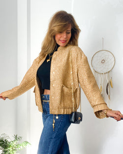 Bomber gold lente