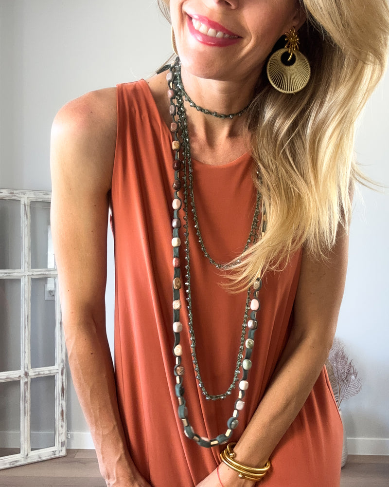 Vestido caldero iris