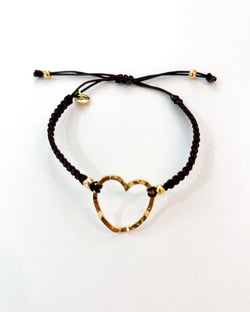 PULSERA HEART GOLD