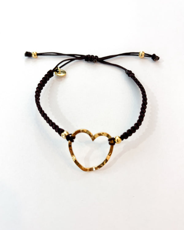 PULSERA HEART GOLD