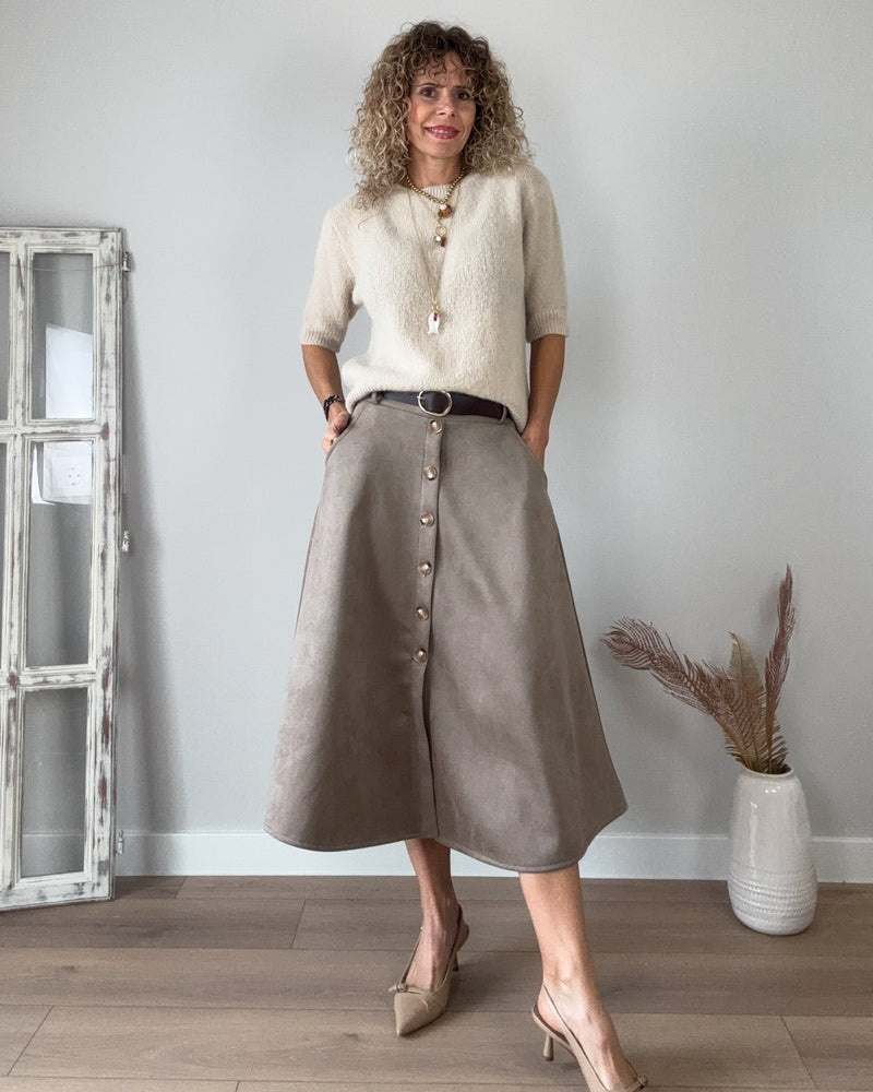Falda antelina topo