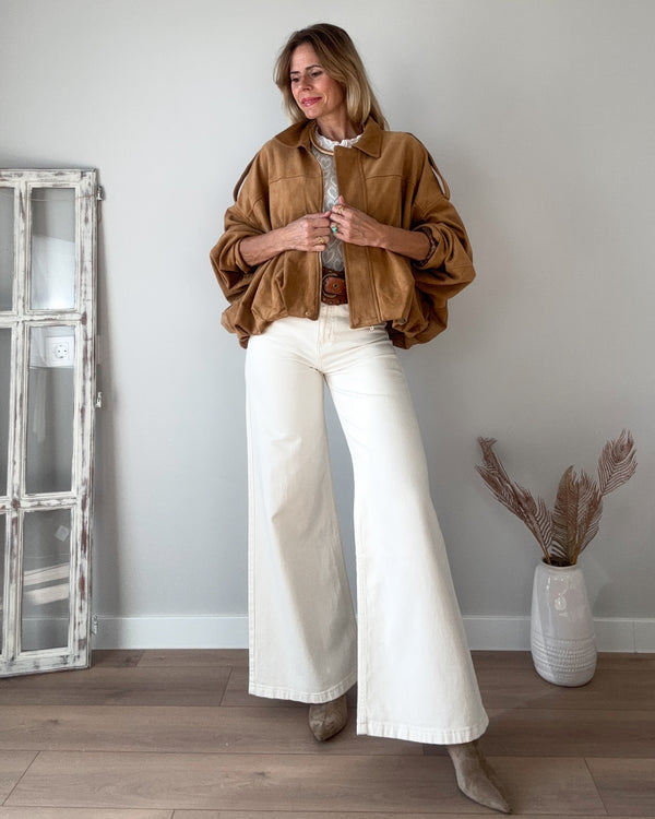 Cazadora camel capa