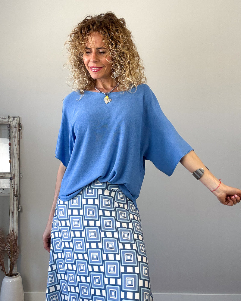 Jersey mujer azul