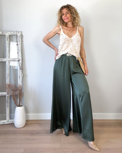 Top ganchillo camel