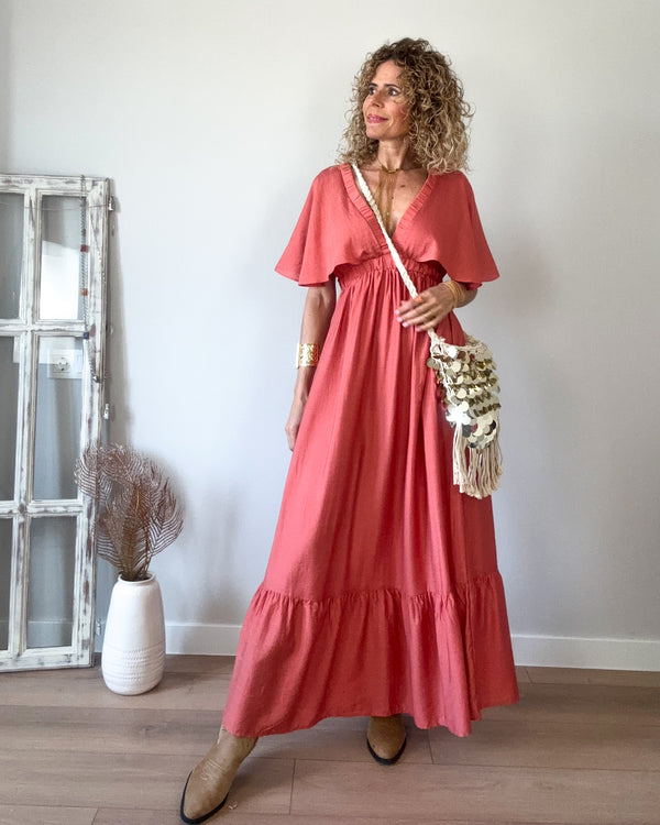 Vestido largo caldero boho