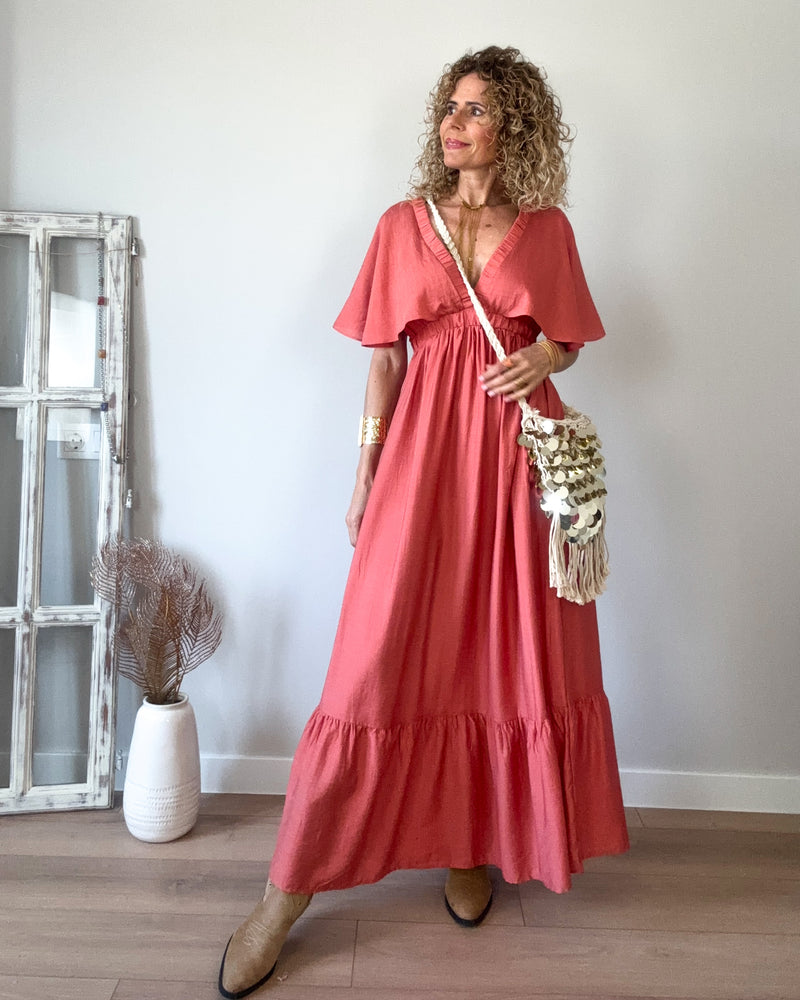 Vestido largo caldero boho