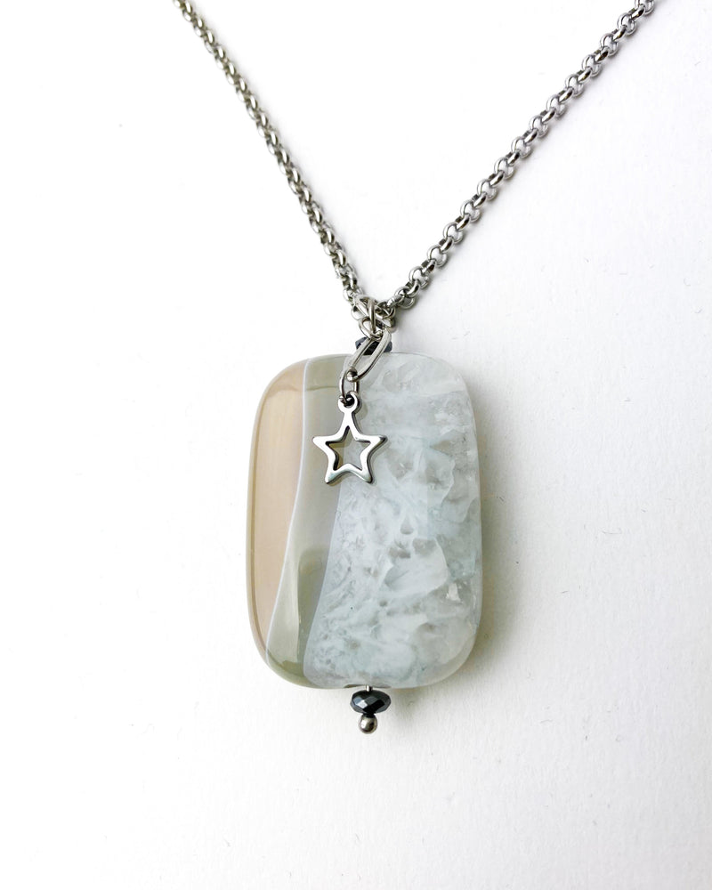 COLLAR AGATA LUNA