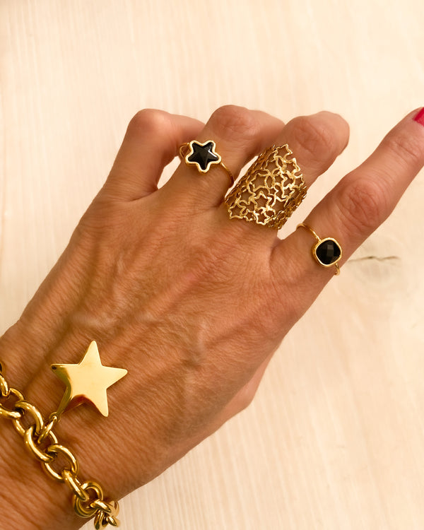 ANILLO  ANCHO ESTRELLAS