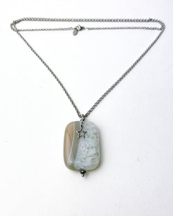 COLLAR AGATA LUNA