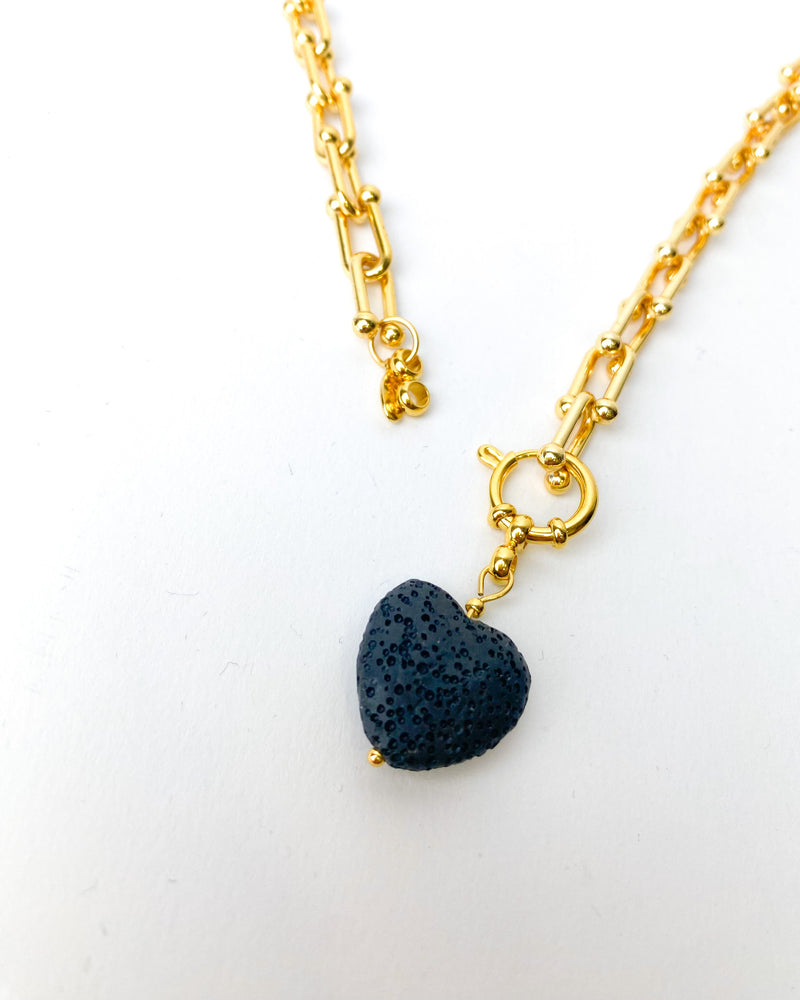 COLLAR CORAZÓN BLACK