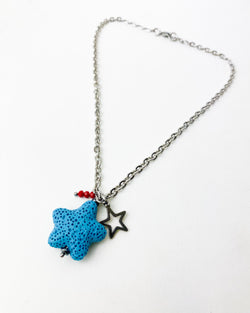 COLLAR ESTRELLA AZUL