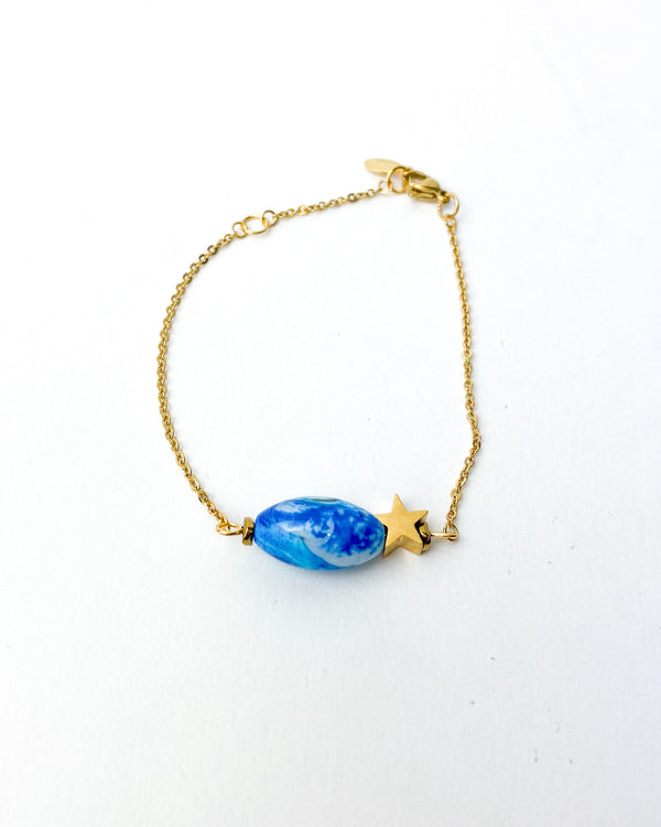 PULSERA PIEDRA AZUL