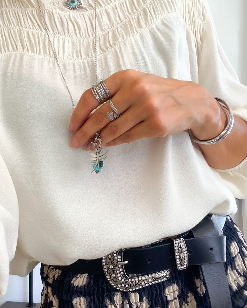 COLLAR CHARM LIBELULA