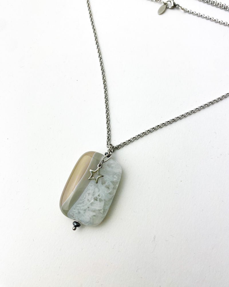 COLLAR AGATA LUNA