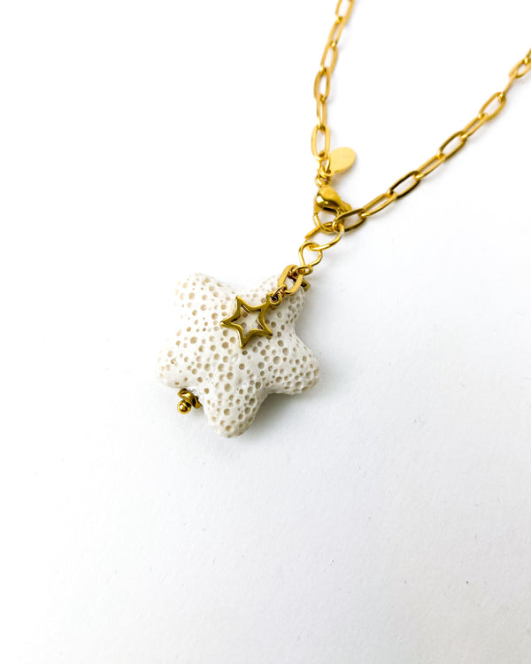 COLLAR ESTRELLA BLANCA