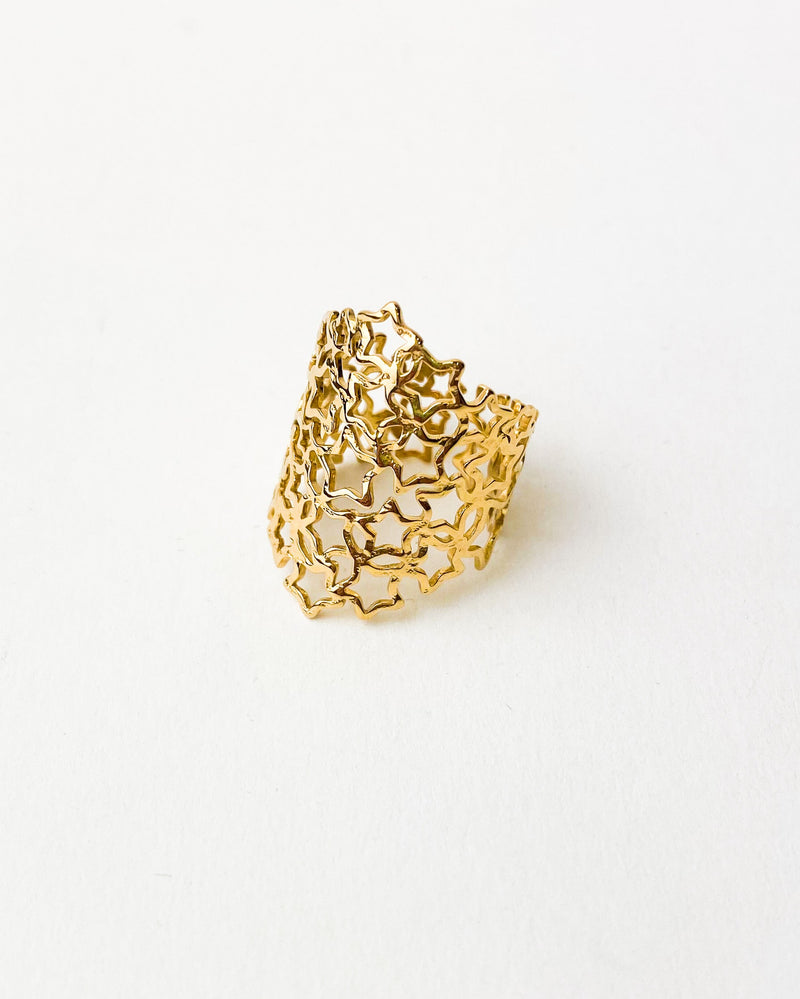 ANILLO  ANCHO ESTRELLAS