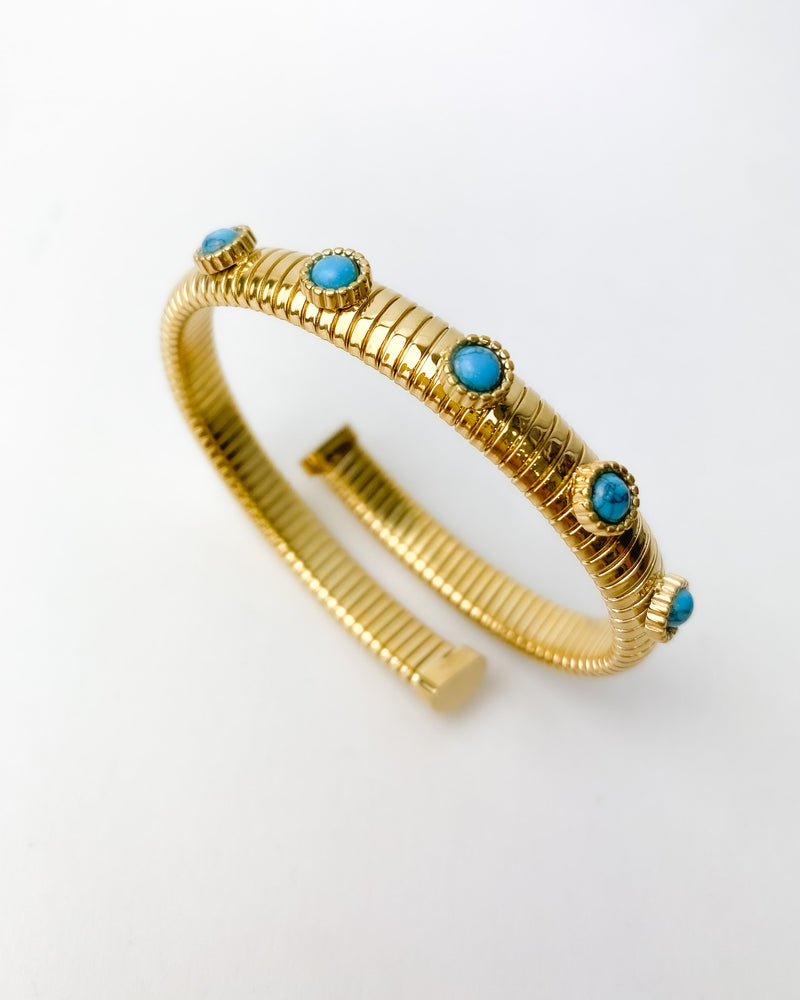 PULSERA ANTIQUE AZUL