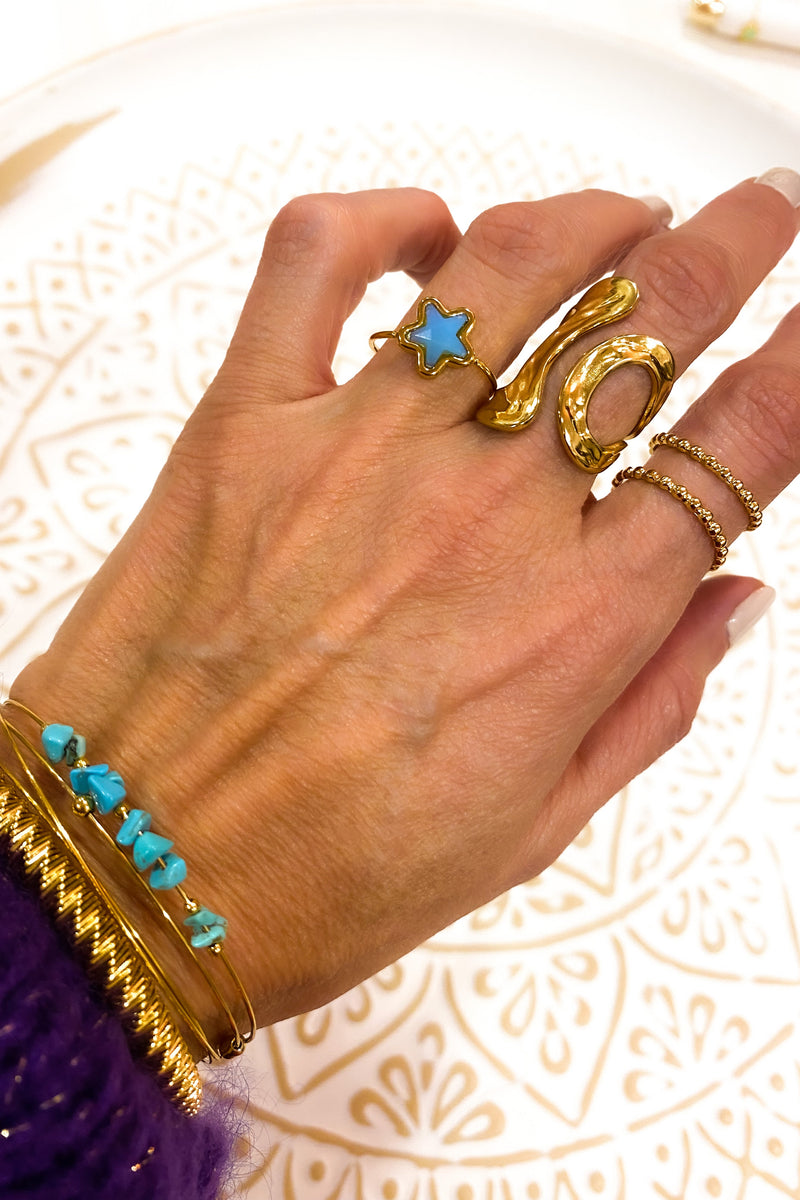 PULSERA TURQUESA FINA