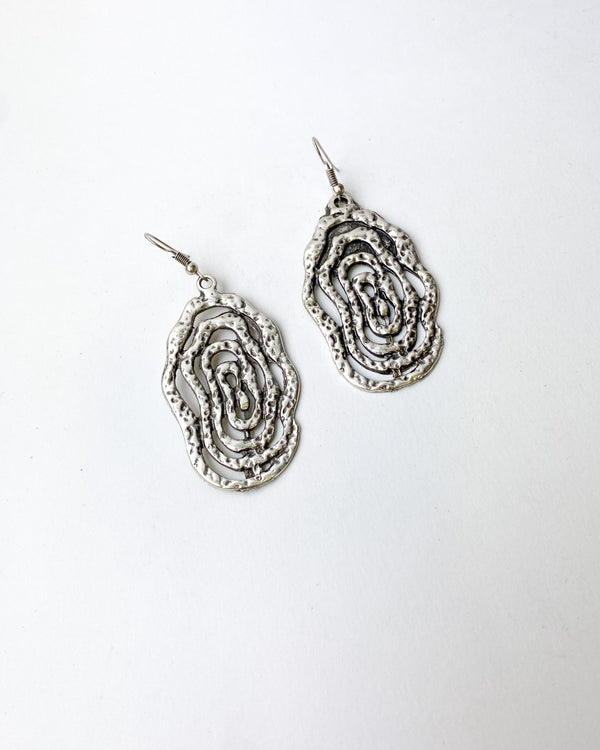PENDIENTES LARGOS OVAL